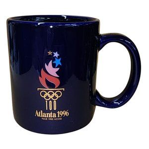 Vintage 1996 100th Olympic Games Atlanta Coffee Mug Cup Summer Linyi Headwind